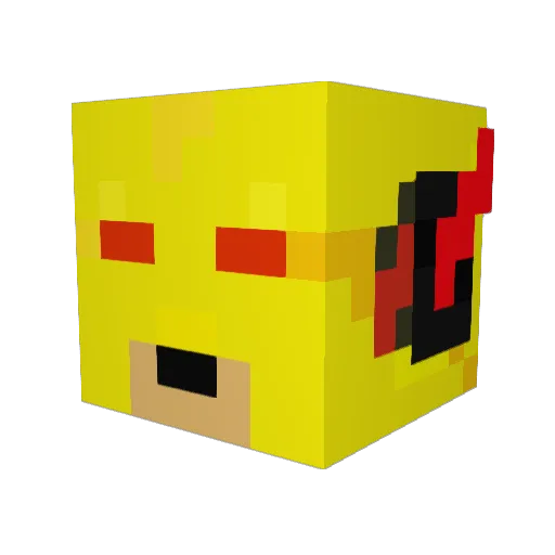 Killer_kid2401 Minecraft avatar head, 3D render
