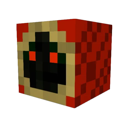 Killerattack13 Minecraft avatar head, 3D render