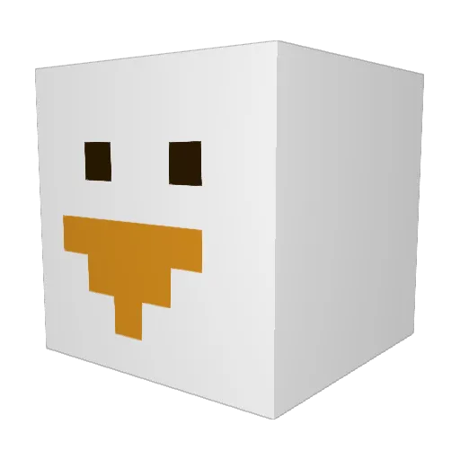 Killercami123 Minecraft avatar head, 3D render