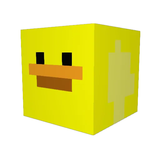 Killercek_ Minecraft avatar head, 3D render