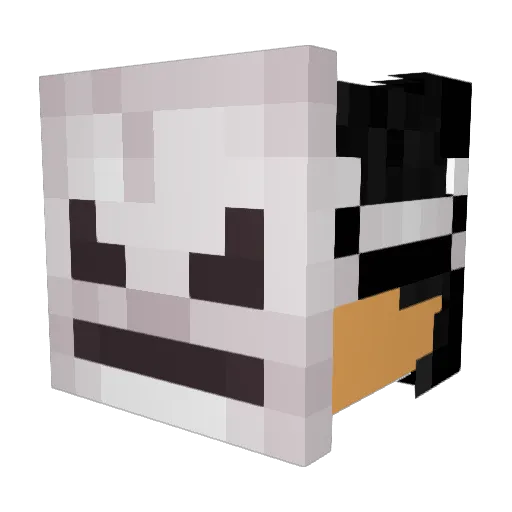 Killercom1024 Minecraft avatar head, 3D render