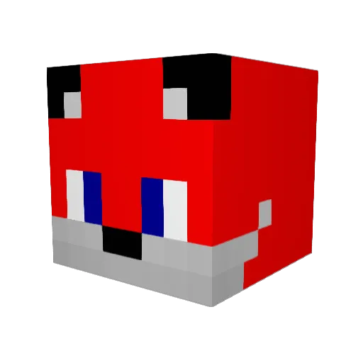 Killercookie1452 Minecraft avatar head, 3D render