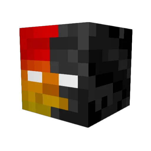Killerdude333 Minecraft avatar head, 3D render