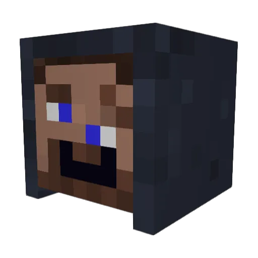 Killerdude_24 Minecraft avatar head, 3D render