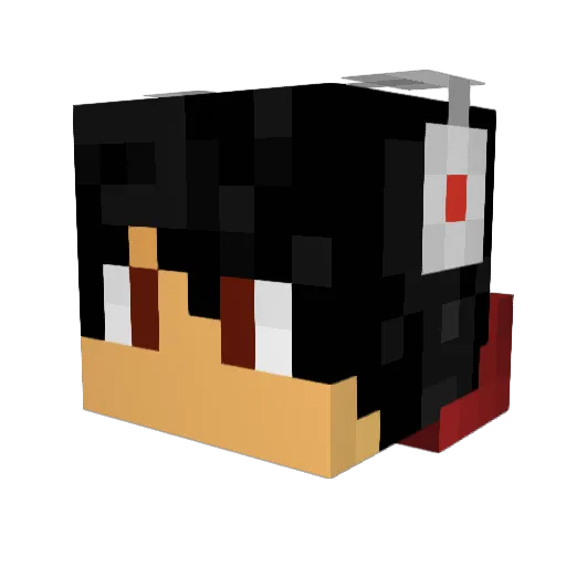 Killerghost1704 Minecraft avatar head, 3D render
