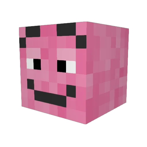 Killerhoe1234 Minecraft avatar head, 3D render