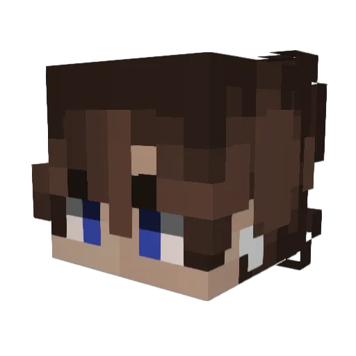 Killerko69SK Minecraft avatar head, 3D render