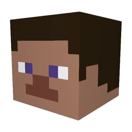 Killershark4257 Minecraft avatar head, 3D render