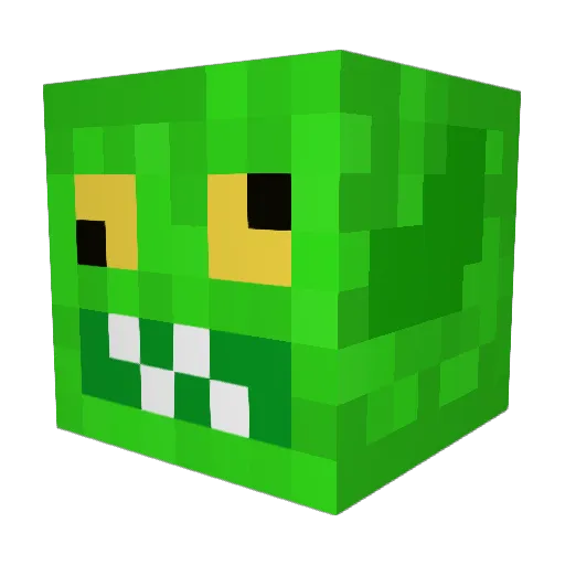Killerwolf415 Minecraft avatar head, 3D render
