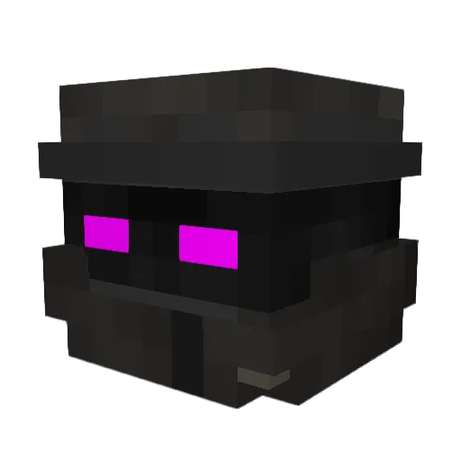 KillingCat666 Minecraft avatar head, 3D render