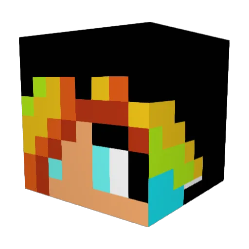 Killing_Lou Minecraft avatar head, 3D render
