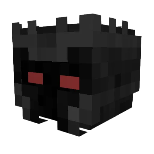 Killioner Minecraft avatar head, 3D render