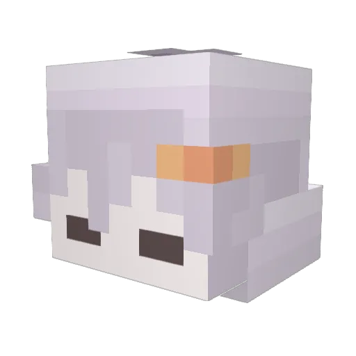 KilliumSmile Minecraft avatar head, 3D render