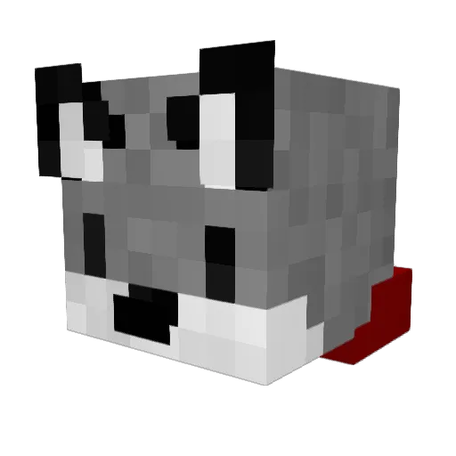 Killjoy_1337 Minecraft avatar head, 3D render