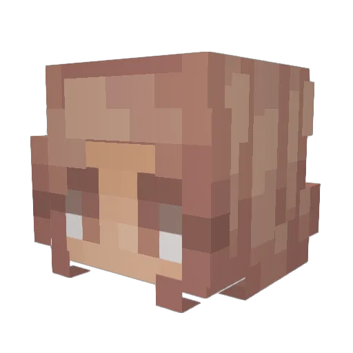 Killmodan Minecraft avatar head, 3D render