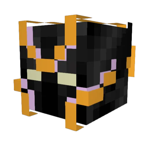 Killmonger2o9 Minecraft avatar head, 3D render