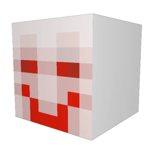 Killo1070 Minecraft avatar head, 3D render