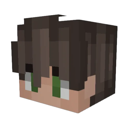 KilloGrim Minecraft avatar head, 3D render