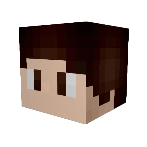 Killplayer368 Minecraft avatar head, 3D render