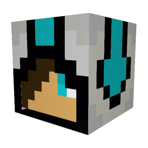 Killpvp_2003 Minecraft avatar head, 3D render