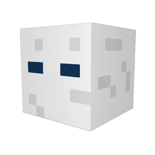 KillrSushii Minecraft avatar head, 3D render