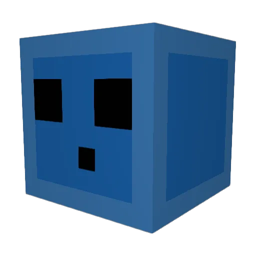 Killroy7777 Minecraft avatar head, 3D render