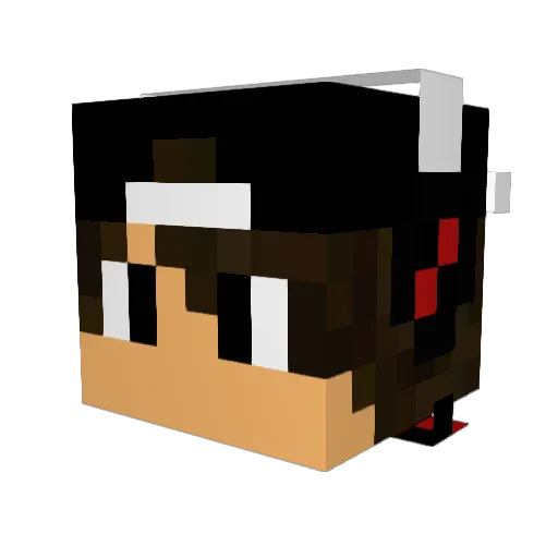 Killstreak457 Minecraft avatar head, 3D render