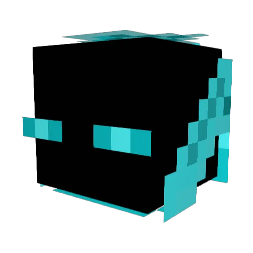 Killys33 Minecraft avatar head, 3D render