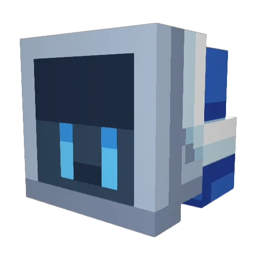 Killzz17 Minecraft avatar head, 3D render