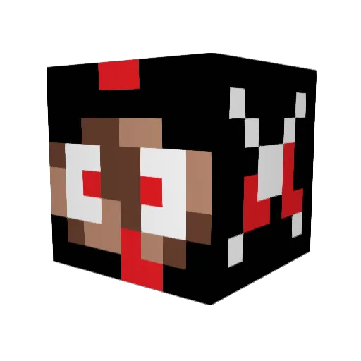 KiloKrunch Minecraft avatar head, 3D render
