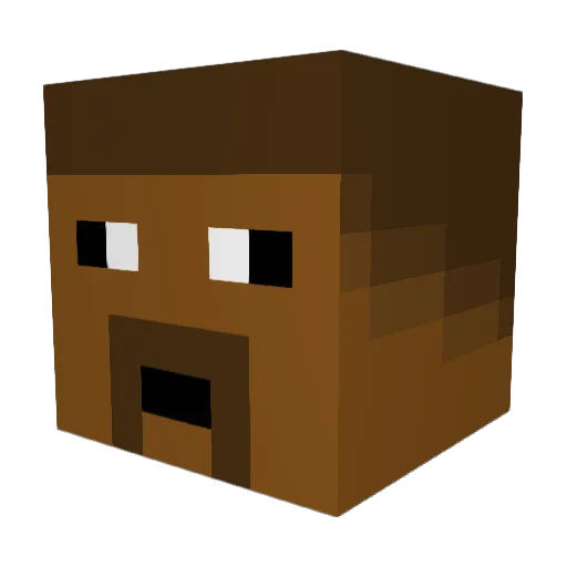 KiloRome0 Minecraft avatar head, 3D render