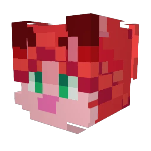 Minecraft-Avatar von KilobiteKB: Kopf als 3D-Render