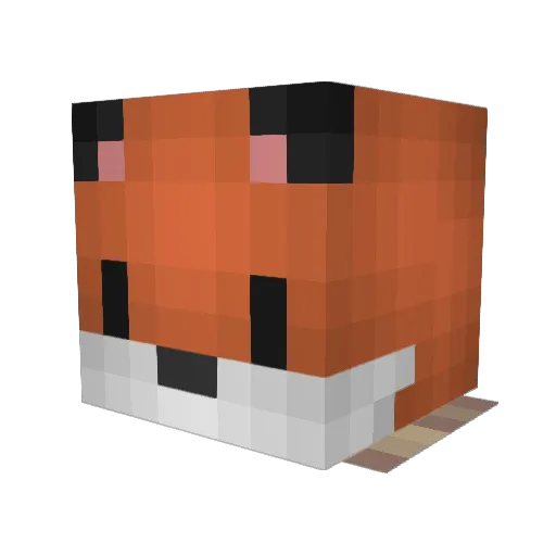 Kilor99 Minecraft avatar head, 3D render