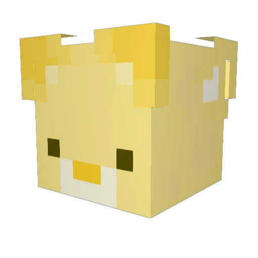 Kilthorn Minecraft avatar head, 3D render