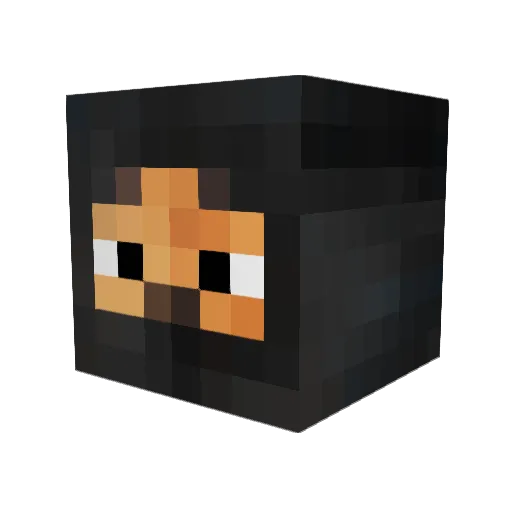 KiltsFTW Minecraft avatar head, 3D render