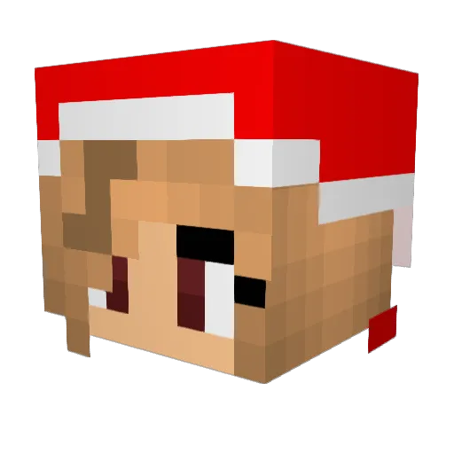 Kim6805 Minecraft avatar head, 3D render