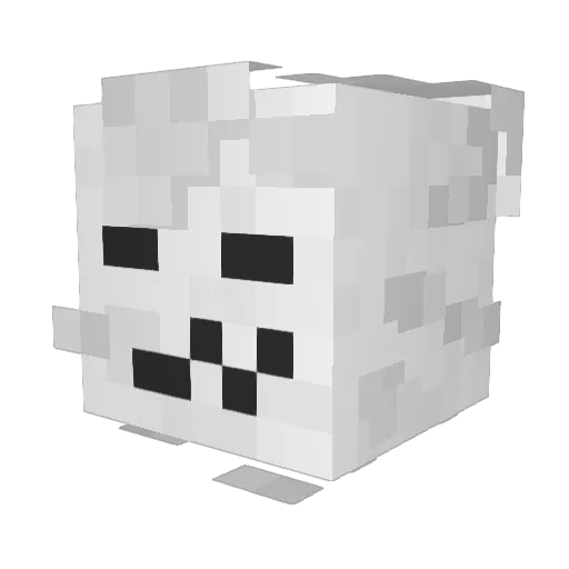 KimFam107 Minecraft avatar head, 3D render