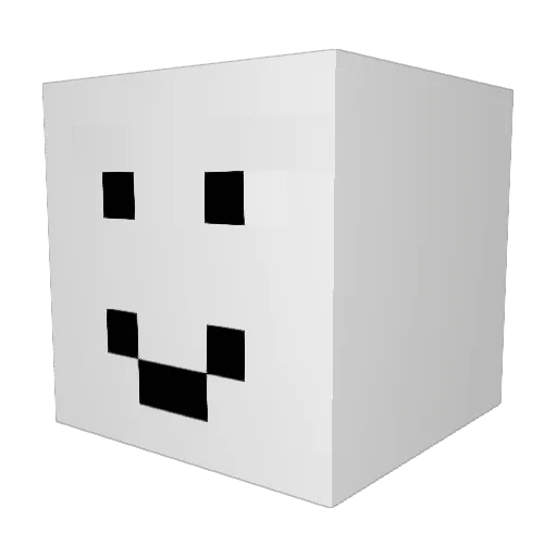 KimHyeoBi Minecraft avatar head, 3D render