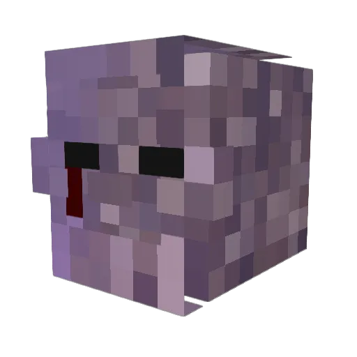 KimJH76 Minecraft avatar head, 3D render