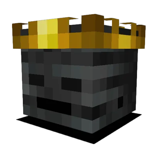 KimJingYi_ Minecraft avatar head, 3D render
