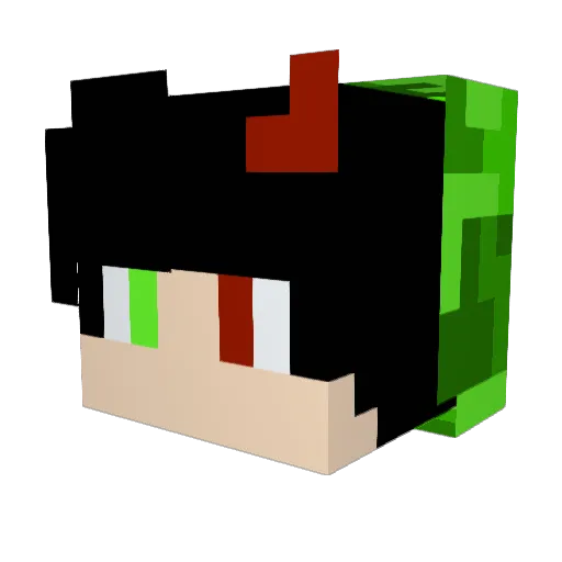 KimJongUncool Minecraft avatar head, 3D render