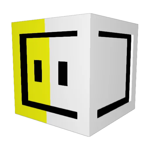 KimNation Minecraft avatar head, 3D render