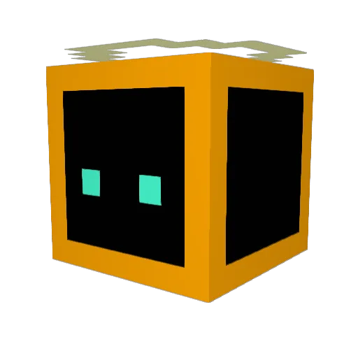Kim_Doha Minecraft avatar head, 3D render