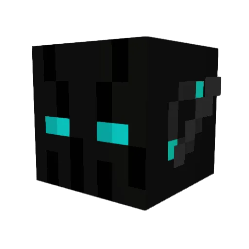 Kimbimbely Minecraft avatar head, 3D render