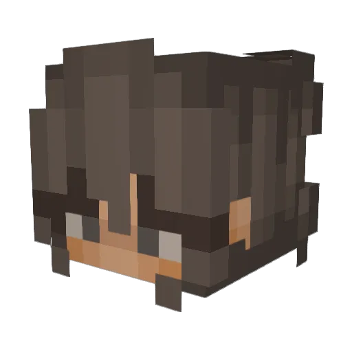 KimchiGod Minecraft avatar head, 3D render