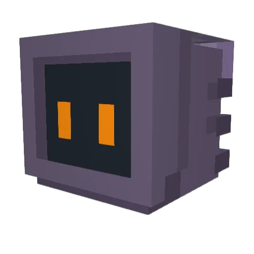 KimiJean Minecraft avatar head, 3D render