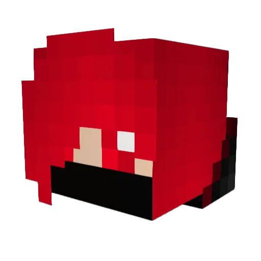 Kimmayyy_Cee Minecraft avatar head, 3D render