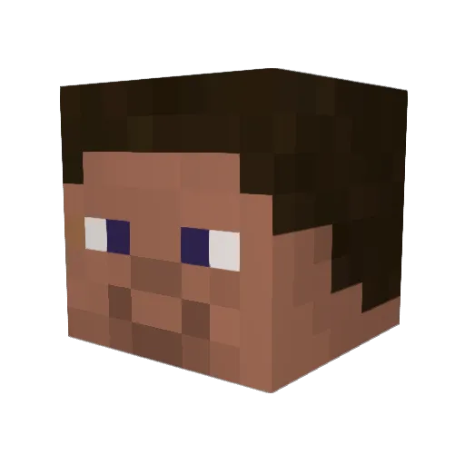 Kimmy_Hed079 Minecraft avatar head, 3D render