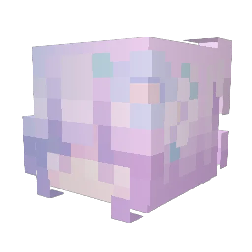 Kimo05 Minecraft avatar head, 3D render