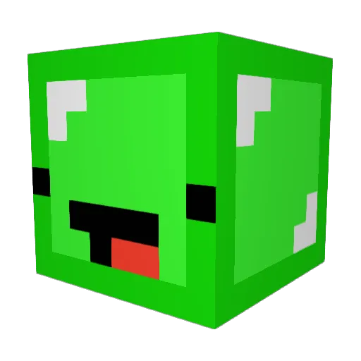 KimpieKimpie Minecraft avatar head, 3D render